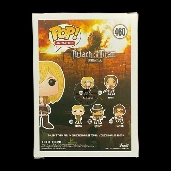 Funko Pop #460 Animation Attack on Titan Christa - BRAND NEW - QUICK SHIP - Picture 6 of 7